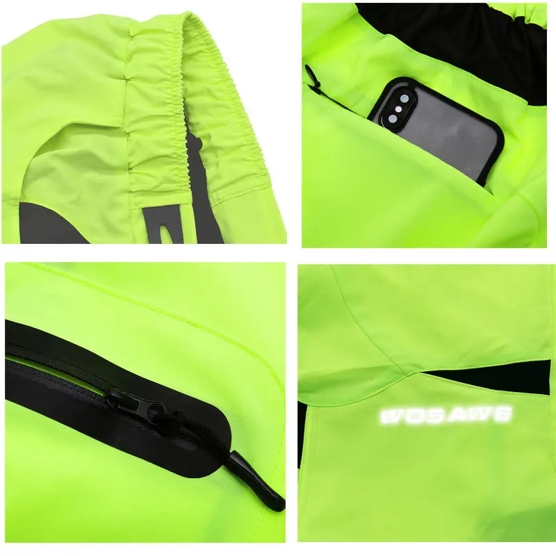 WOSAWE Новые MTB велосипедные шорты Pro мужские горные дышащие свободные уличные DIY