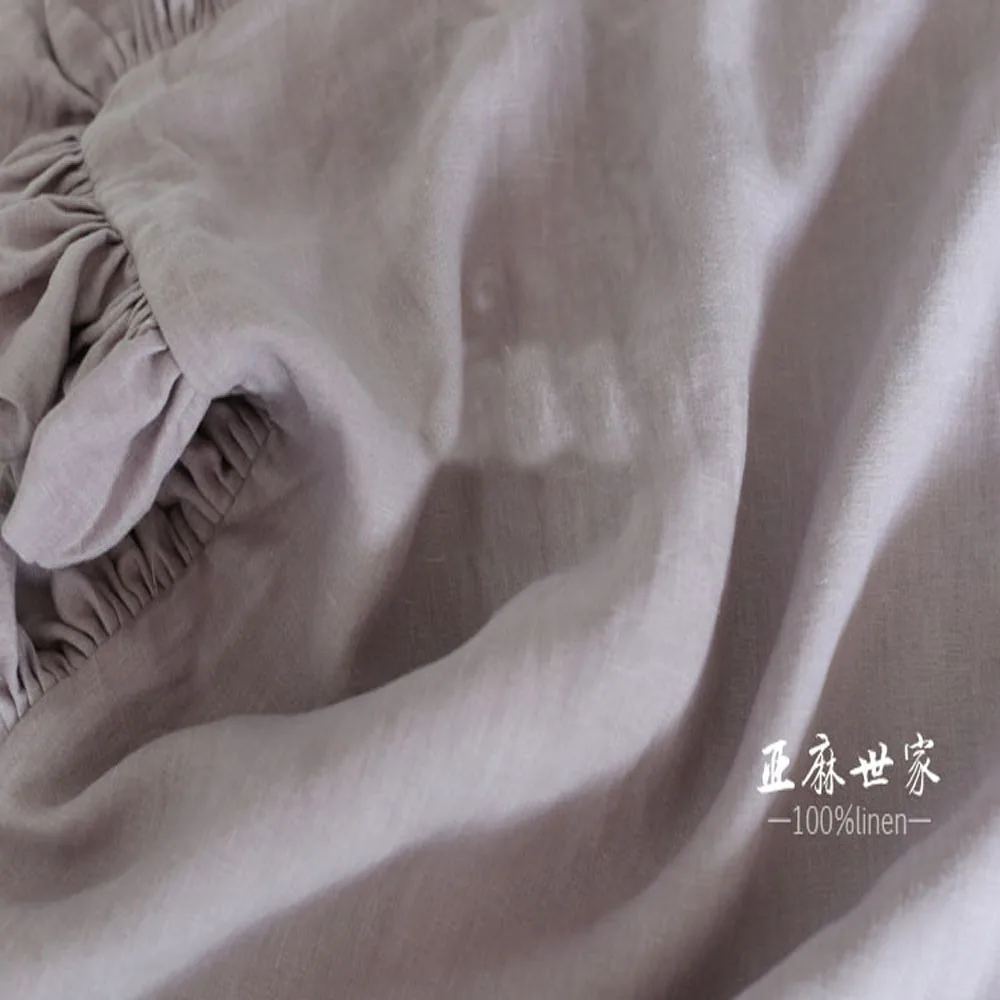 Роскошные французские льняные наволочки для подушек диванных из чистого льна