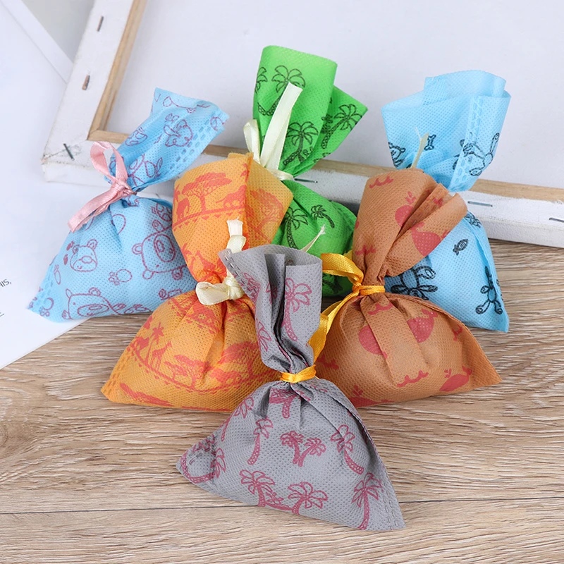 

1 PCS Natural Bamboo Charcoal Bag Smell Remove Deodorant Air Freshener Bag For Fridge Car Room Wardrobe