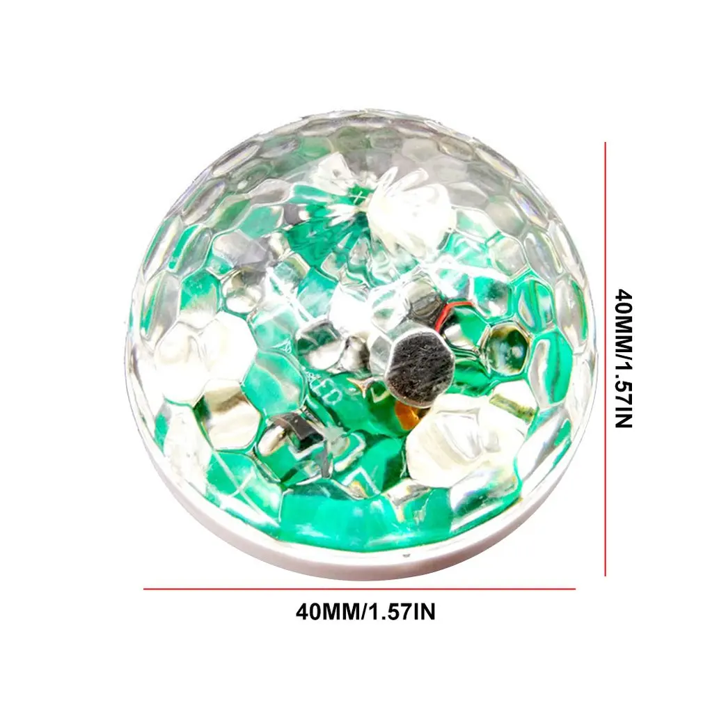 Мини Led Голосовое управление Usb хрустальный магический шар Dj маленький