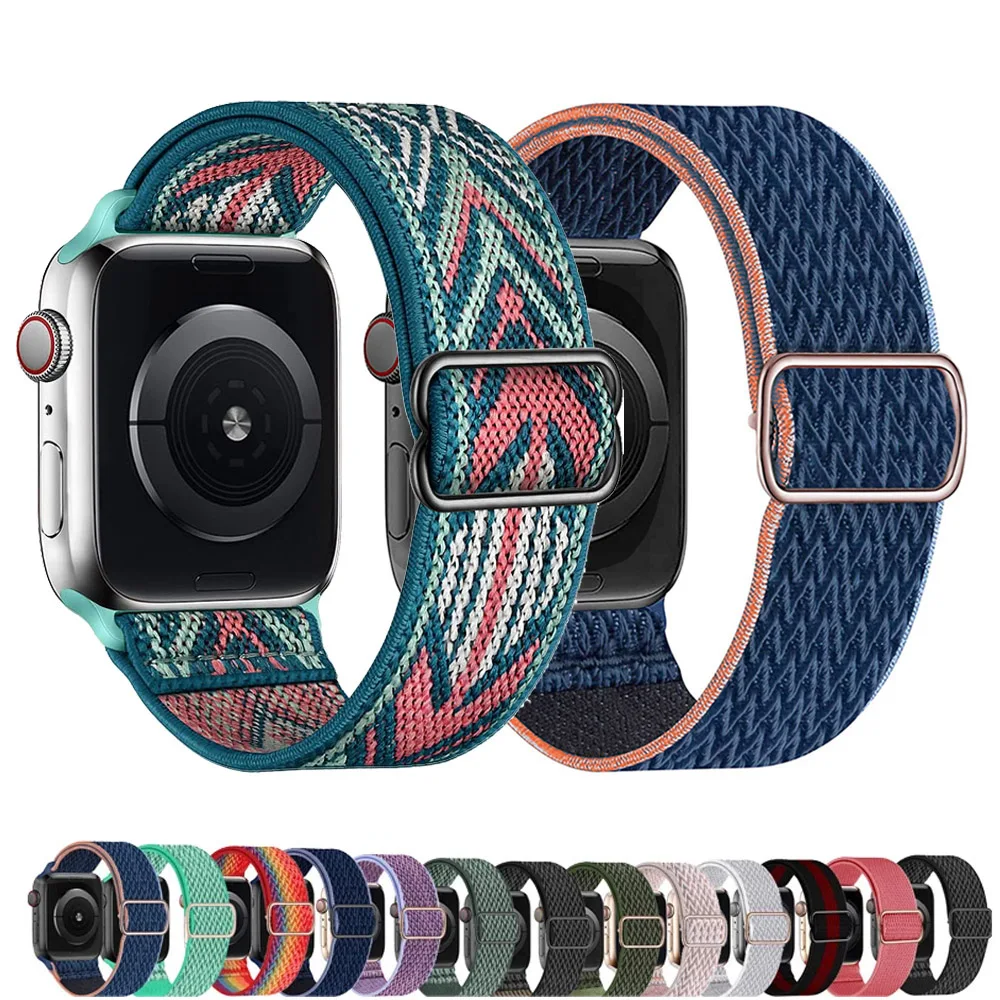 Ремешок нейлоновый для Apple watch band 44 мм 40 мм 38 мм 42 мм - 100 топовых товаров с Али