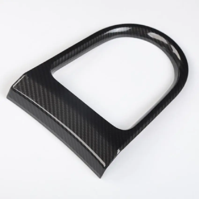 Для Ford Mustang 2015 2016 2017 консоль из углеродного волокна коробка передач панель