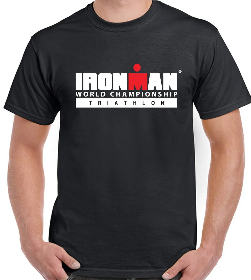 Триатлон Ironman Мужская футболка плавание ming Велоспорт для бега цикл Железный