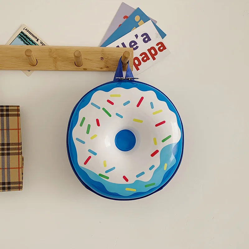 Cute Mini Backpack Little Kids Boy Girl Cotton Rainbow Doughnut Toddler For Children Gift School Bags Waterproof Backpack