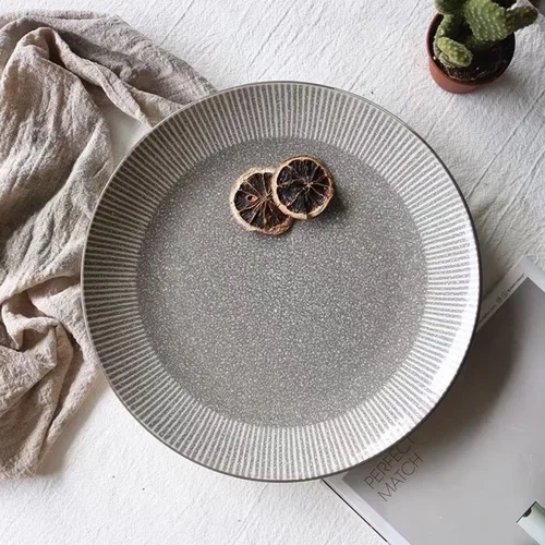 

European Style Creative Dish Hand-painted Art Ceramic Household Fish Dish Individual Decoration Fruit Dish