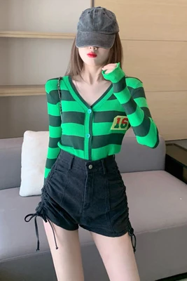 

Женские осенне-зимние топы, удобные пуловеры, универсальные повседневные пуговицы с длинным рукавом и круглым вырезом для кардигана