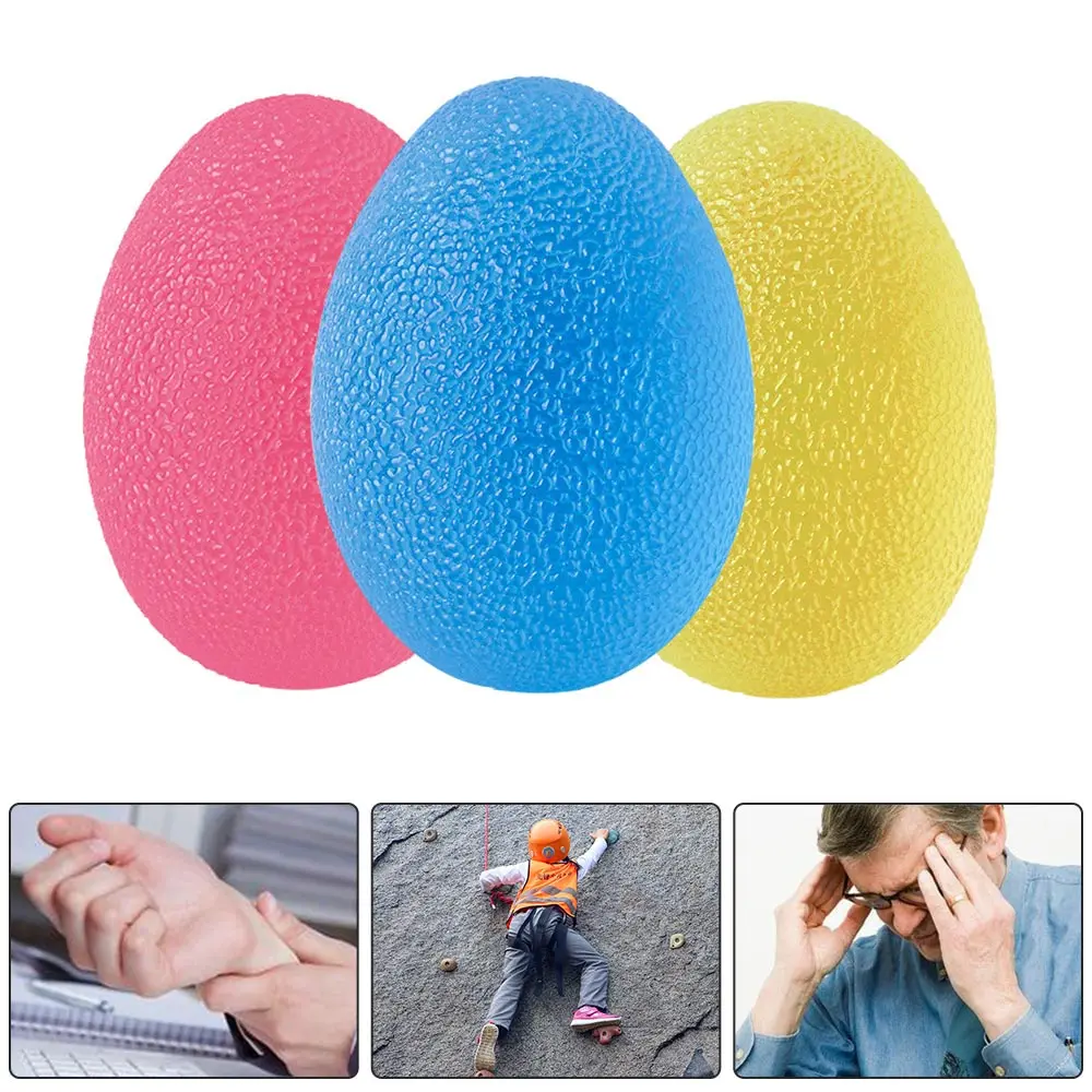 

TPE Hand Exercise Ball massage rehabilitation exercise Hands Grip Strength Trainer hand ball Forearm Finger Fitness Accessories