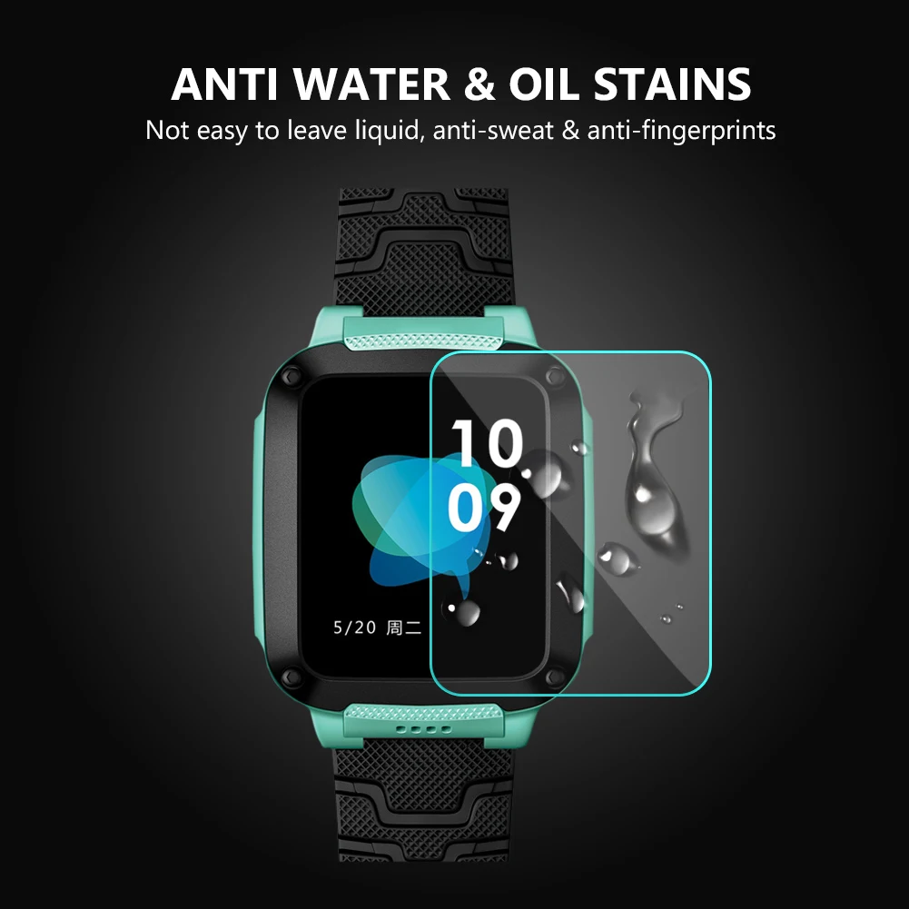 Защита экрана для детских часов премиум класса XTC Z3 Phone Watch 9H полностью подходит