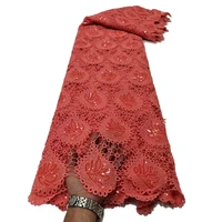 sinya new style nigerian sequins cord lace fabrics beautiful high quality embroidery french cord lace fabrics