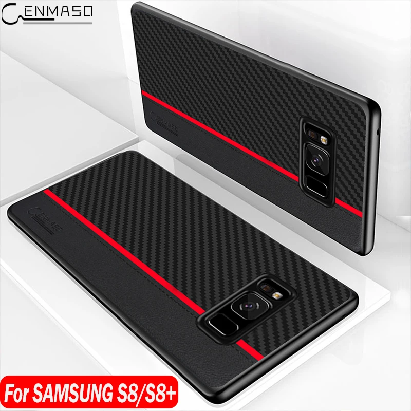 Note 10 Plus чехол для samsung S8 чехол из волоконной кожи Защитная задняя крышка для samsung Galaxy S8 S9 S10 5G Plus S10e Note 9 чехол