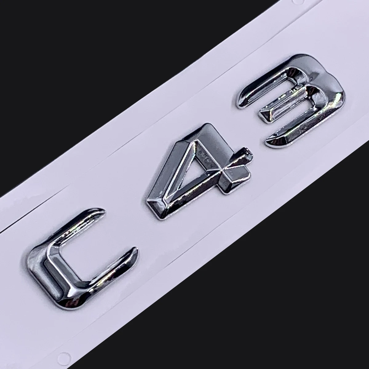 Оригинальный размер 1:1 автомобильная наклейка на задний хвост эмблема буквы