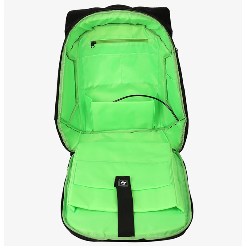 

15.6 Inch Men Laptop Backpack Multifunction Computer Bag Travel Backpack 2021 Anti Warning External USB Charge Waterproof Solid