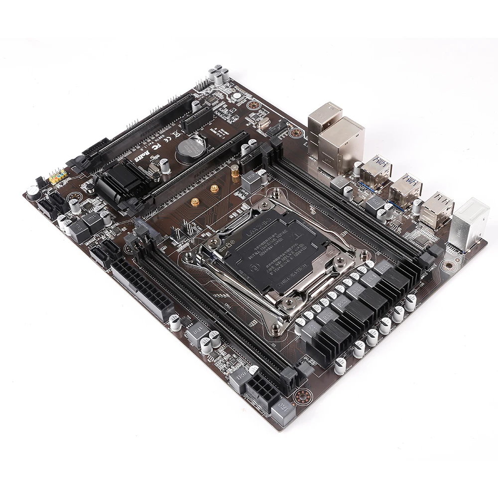 Материнская плата VEINEDA x99 lga 2011 v3 с двумя слотами M.2 NVME поддержка четырех каналов DDR4