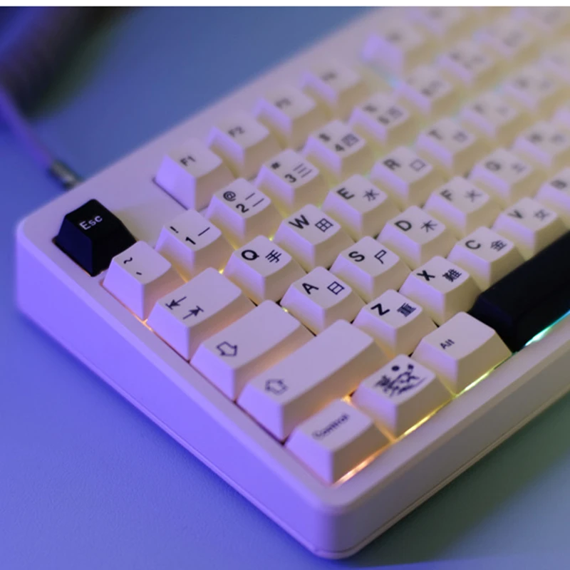 Колпачки для клавиш PBT 143 колпачки с дизайном вишневого профиля под заказ