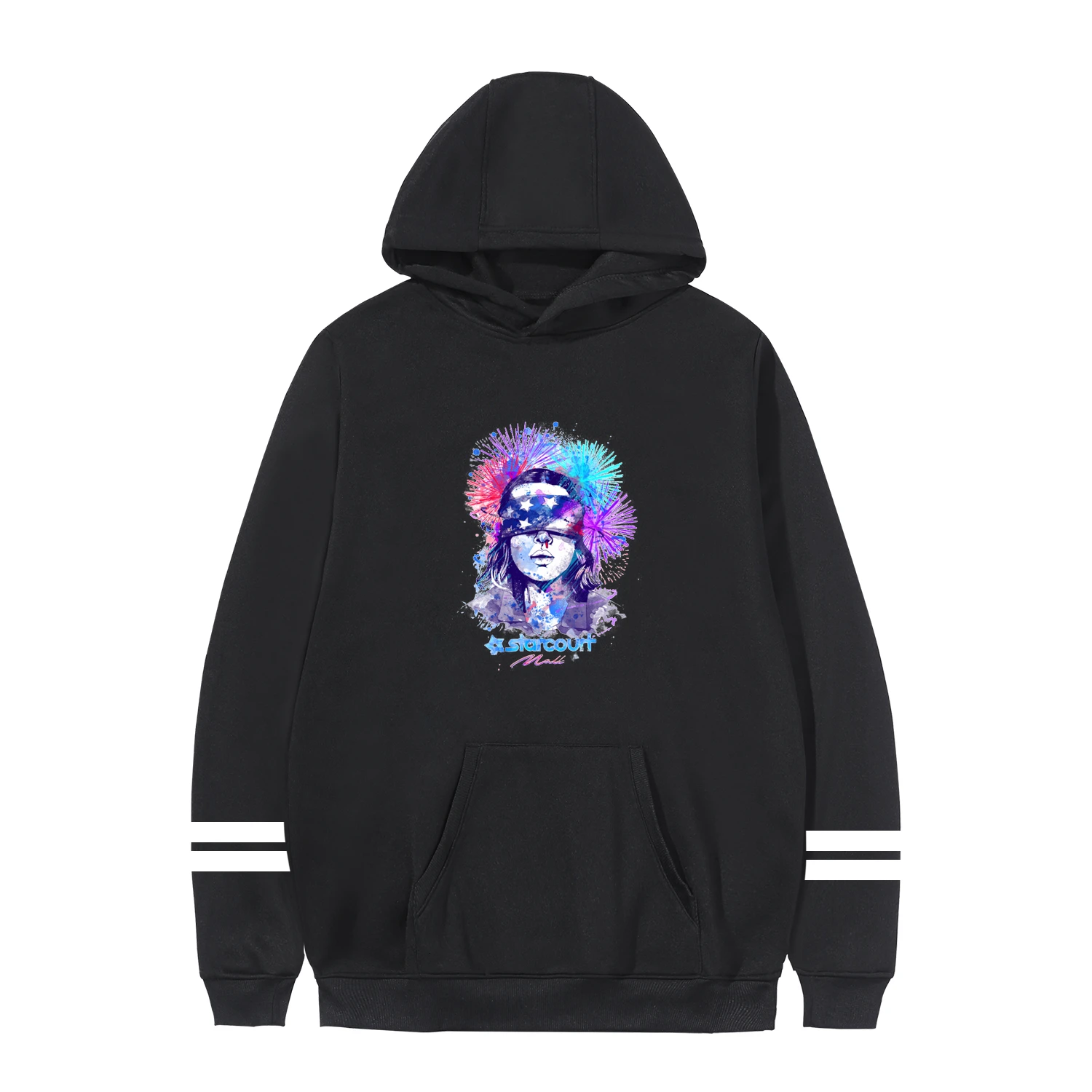 Толстовка с капюшоном очень странные дела Женская толстовка спортивная одежда