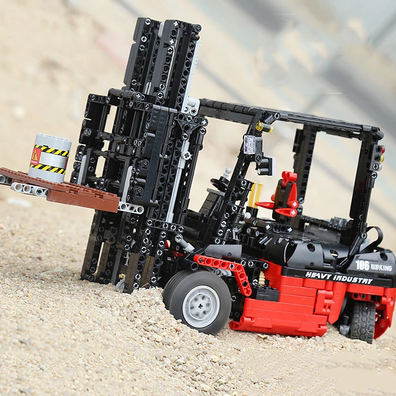 Форма King Technic серии Городские инженерные транспортные средства RC вилочный