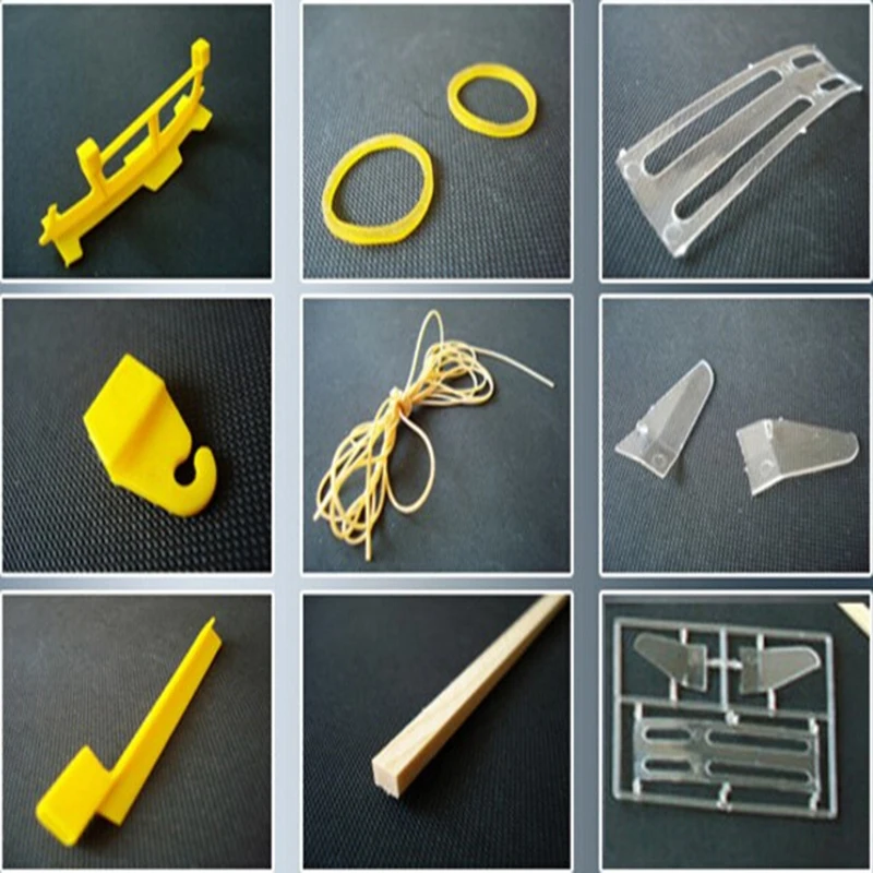 1 Набор креативных резиновых лент для самолета бумажный струйный Планер детей