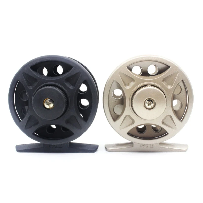 Пластик льда зимой Рыболовные катушки для вправо/левша рыболовецкий плот колесо