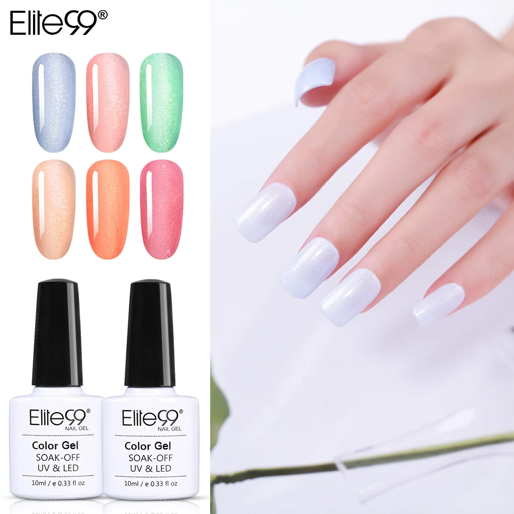 Гель лак Elite99 японский 10 мл эмалированный для дизайна ногтей УФ гель ногтей|Гель