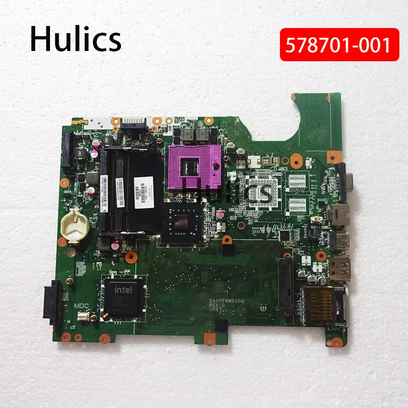 Материнская плата Hulics GL45 для ноутбука 578701-001 DA00P6MB6D0 HP compaq presario G71 CQ71 CQ61 | Компьютеры