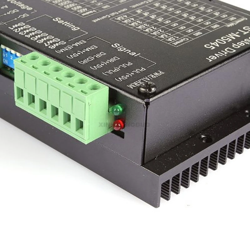 24-50VDC 256 Отдел ЧПУ микро-шаговый Name23 ST-M5045 Драйвер шагового двигателя Замена M542, 2M542 2 фазы 4.5A