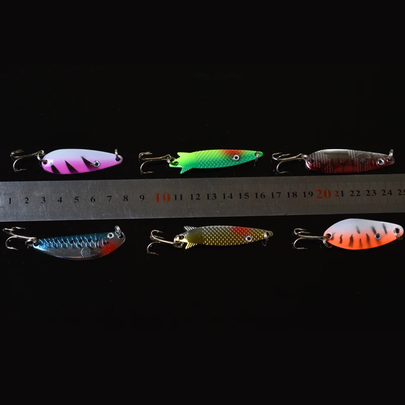 Набор рыболовных приманок TOMA 4 7 г 30 шт./лот|fishing tackle|metal fishing lurebait fish |