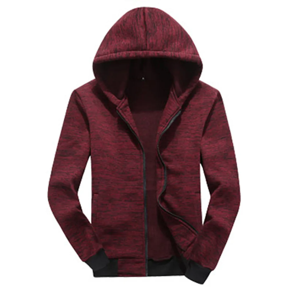 Мужская спортивная одежда теплый зимний спортивный костюм с капюшоном комплект