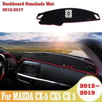 for mazda cx 5 cx5 2012 2015 2016 2017 2018 2019 car dashboard cover avoid light pad instrument panel mat carpets accessories