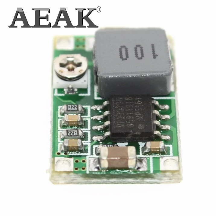 AEAK 10 шт. Радиоуправляемый аэромодуль Mini 360 DC-DC понижающий преобразователь модуль 4