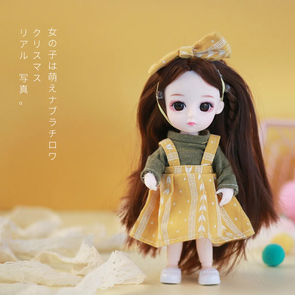 3D куклы игрушки модные для девочек подарок моделирование кукла мягкое тело