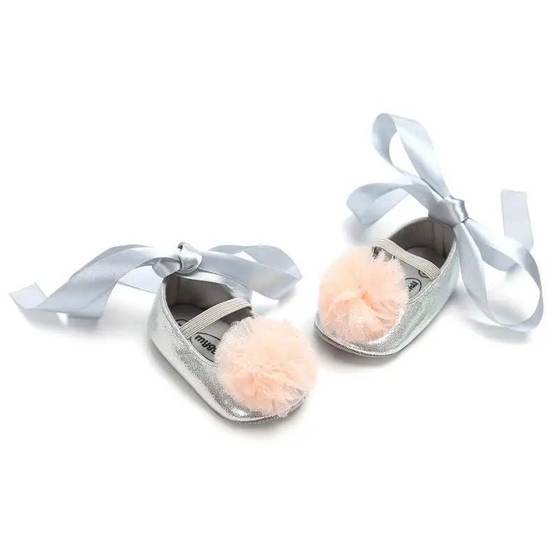 

Cute Lace Flower Newborn Baby Bowknot Shoes + Headband Set Infant Anti Slip Soft Footwear Toddler First Walker Shoe 0-18M