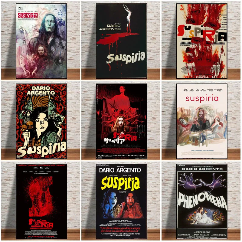 

Классические Постеры и принты из фильма «ужасы» на подтяжках, Картина на холсте, современные настенные картины на стену, винтажная пленка, у...