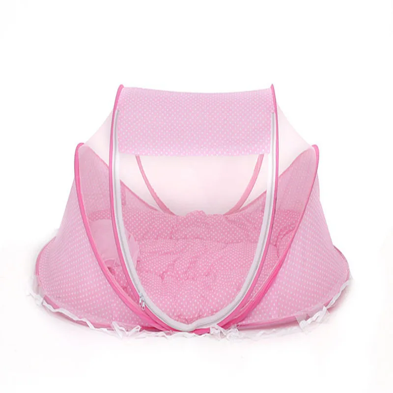 Детская кроватка кровать складной кемпинг юрта москитная сетка Шторы 1 набор