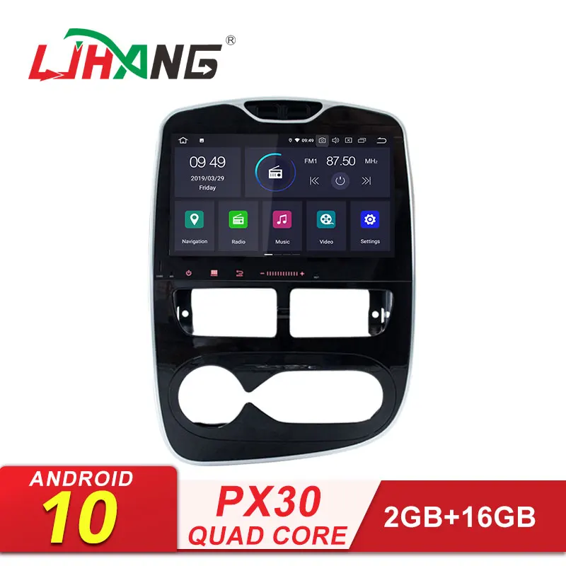 LJHANG 10 1 &quotAndroid автомобильный dvd плеер для Renault Clio 2013 2018 WIFI Мультимедиа GPS Navi Din Радио