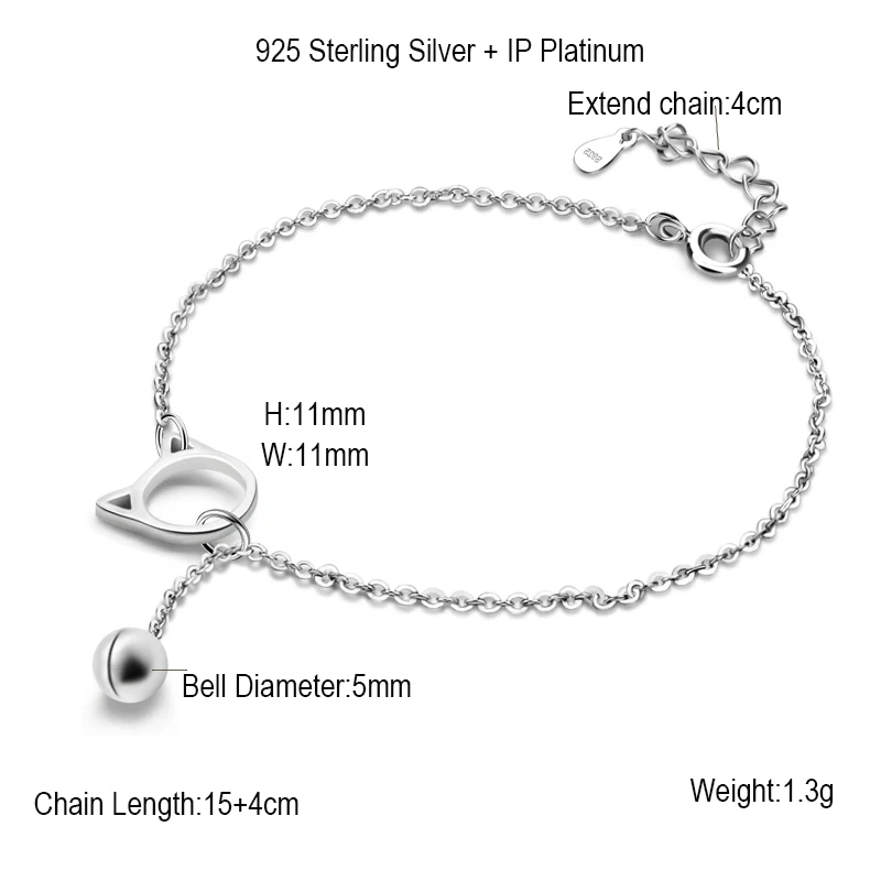 Подлинный Браслет dicotrik из стерлингового серебра 925 пробы с огранкой головы