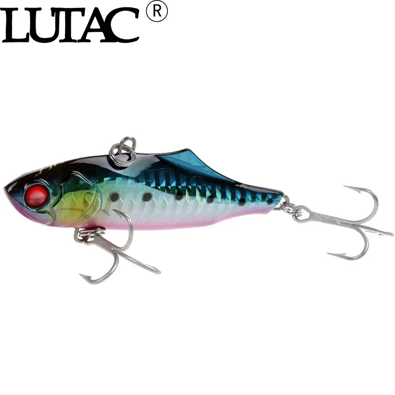 5 шт. LUTAC рыболовная приманка Вибрирующая хорошее качество пластиковая жесткая