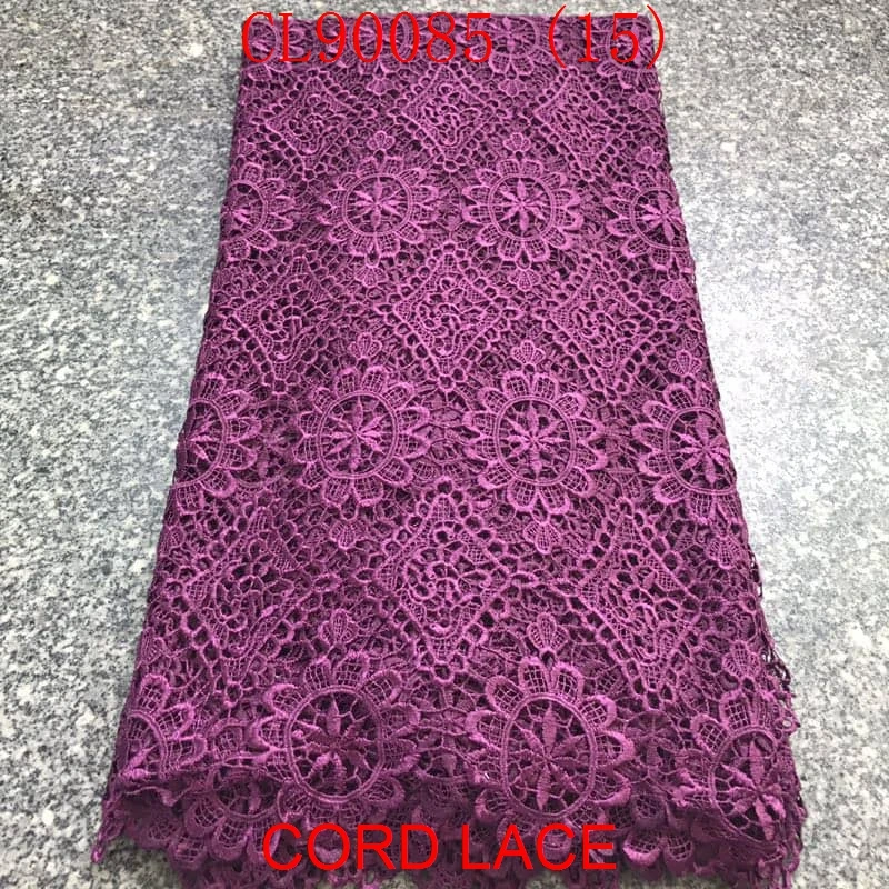 Африканская Водорастворимая кружевная ткань нигерийский 3D шнур французский