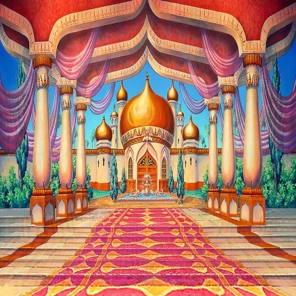 Виниловый фон для фотосъемки Aladdin |