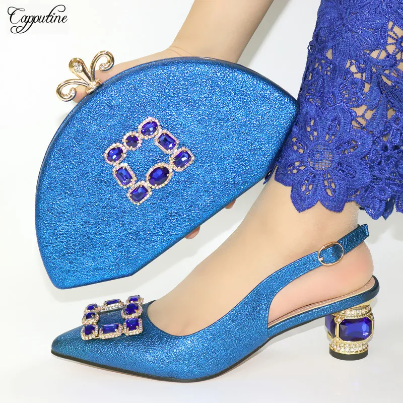 

Hot Sale Wedding Shoes And Bag Red High Heel Pumps Shoes With Purse Handbag Set VC110 Heel Height 6.5CM