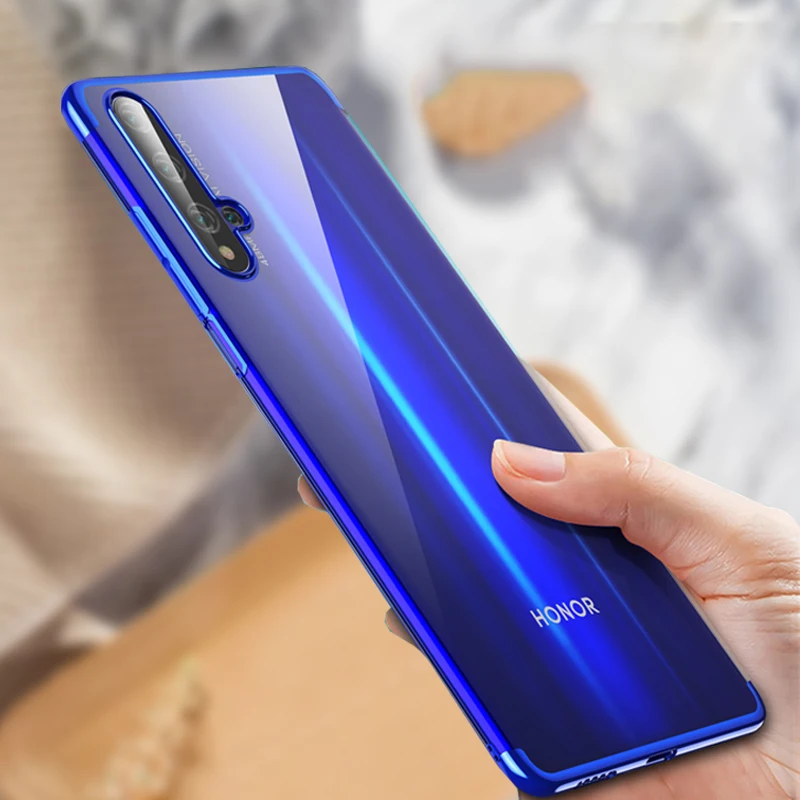 Чехол Olhveitra для huawei Honor 20 Pro прозрачный мягкий чехол из ТПУ 10 Lite 8X 7X P20 P30 Funda|Бамперы|