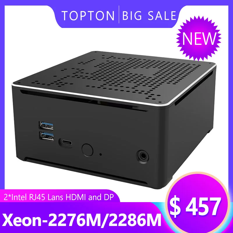 Мини-ПК игровой Intel i9 9880H Xeon 2286M 8 * Core 2 DDR4 M.2 NVMe NUC | Компьютеры и офис