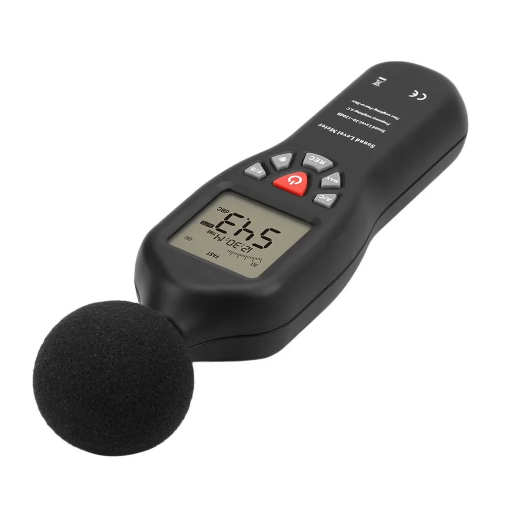 2018 USB High Precision Decibel Sensor Digital Sound Level Meter 30-130dB With Backlight 32000 Data Noise Measurement | Инструменты