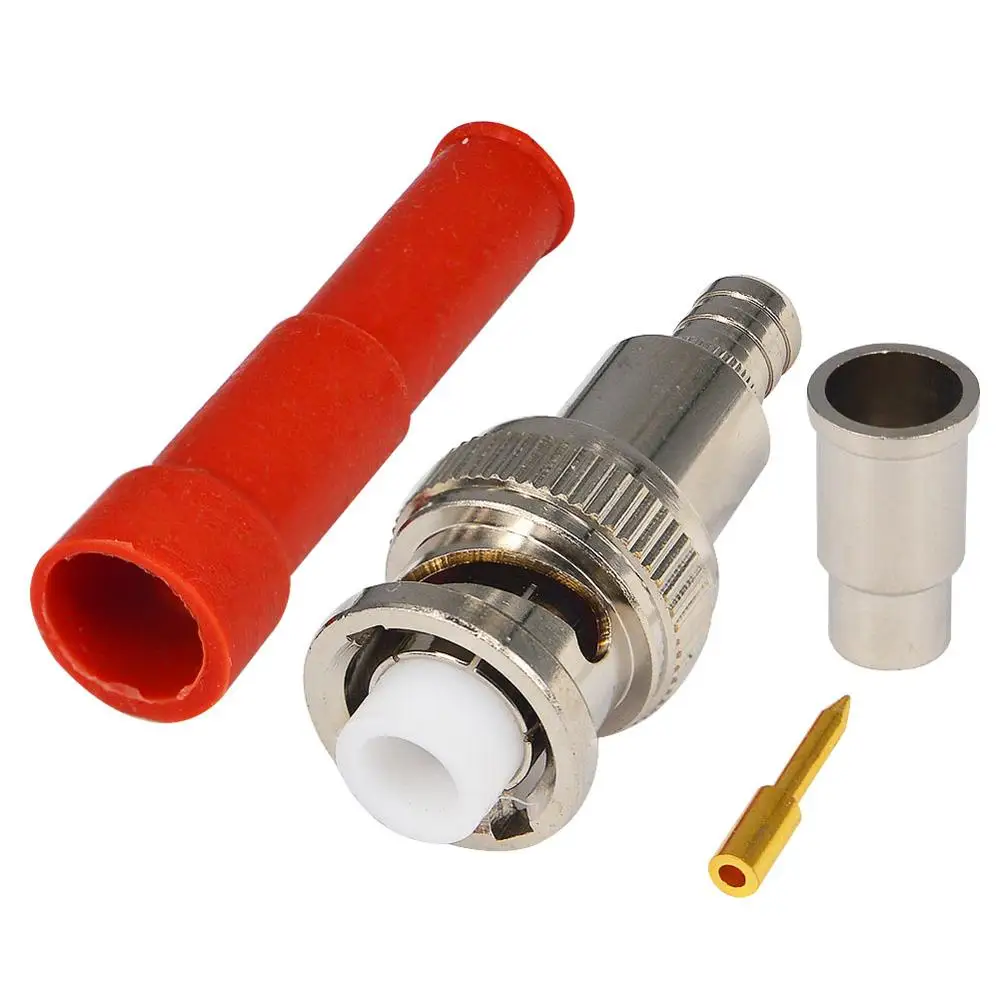 Штекер BNC RF MHV 3000V RG59 RG62 LMR240 коаксиальный высоковольтный адаптер питания 10 шт. |
