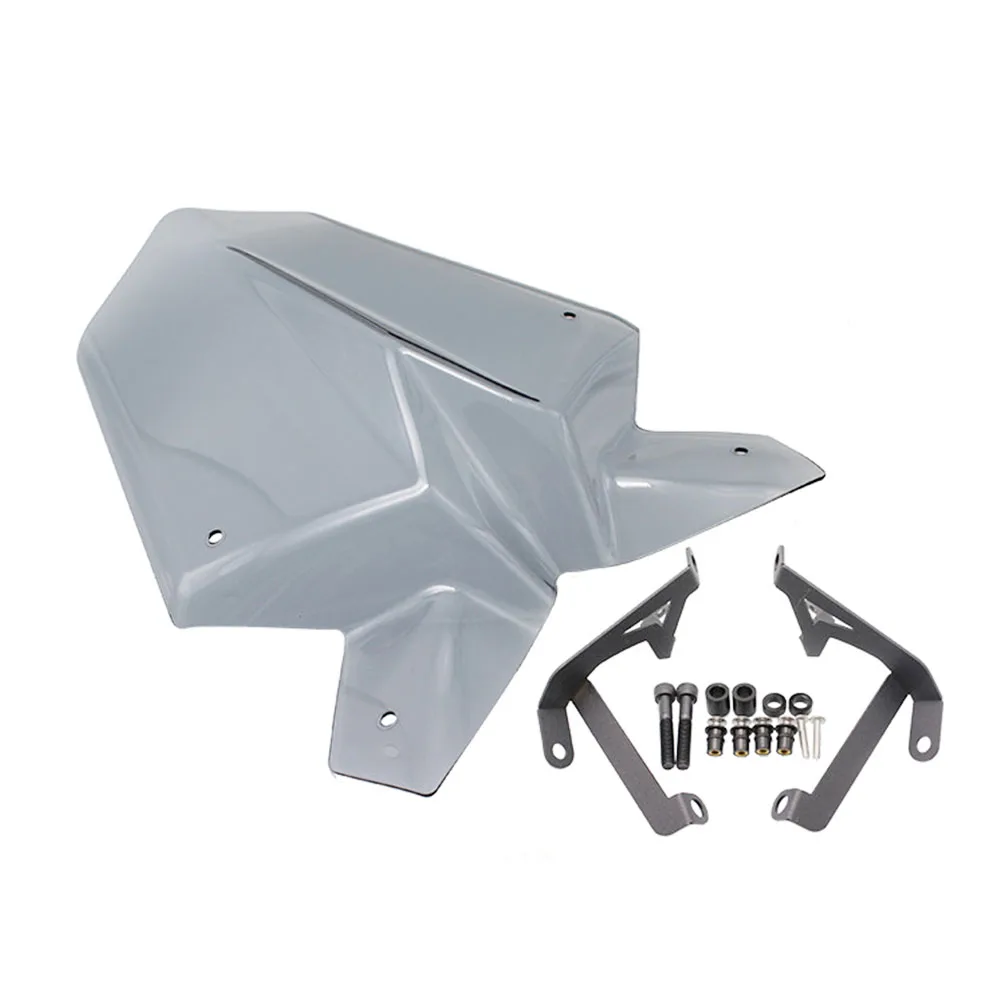 Мото спорт лобовое стекло козырек ветрового стекла Viser подходит для Duke 125 390 2017 2018