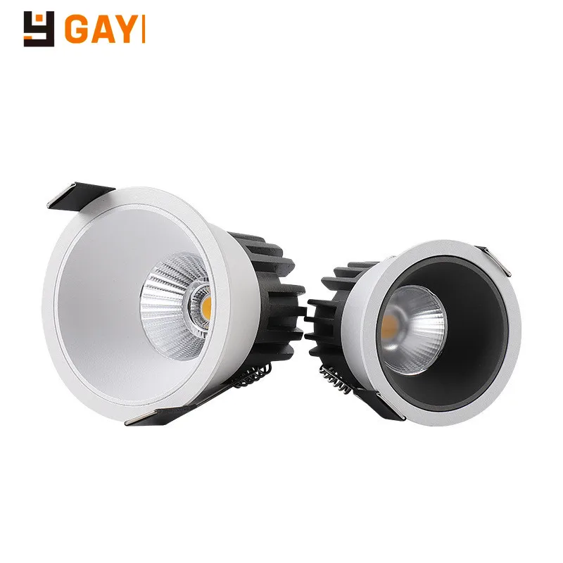

Led Cob Ceiling TV Background Living Room Bedroom Ceiling Light Spot Dimmable Recessed AC 220 240v 12W 15W Lamp Round Light Spot