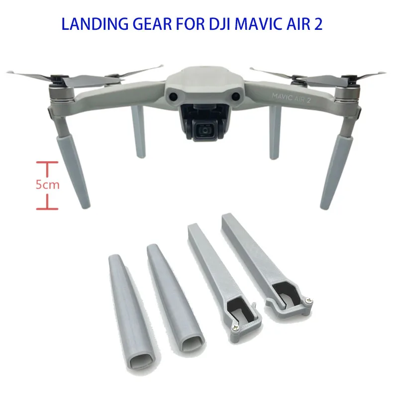 

4 шт./компл. для DJI Mavic Air 2S посадочные шестерни усиленный удлинитель поддержка посадочных ножек кронштейн для Mavic Air 2 Аксессуары для дрона