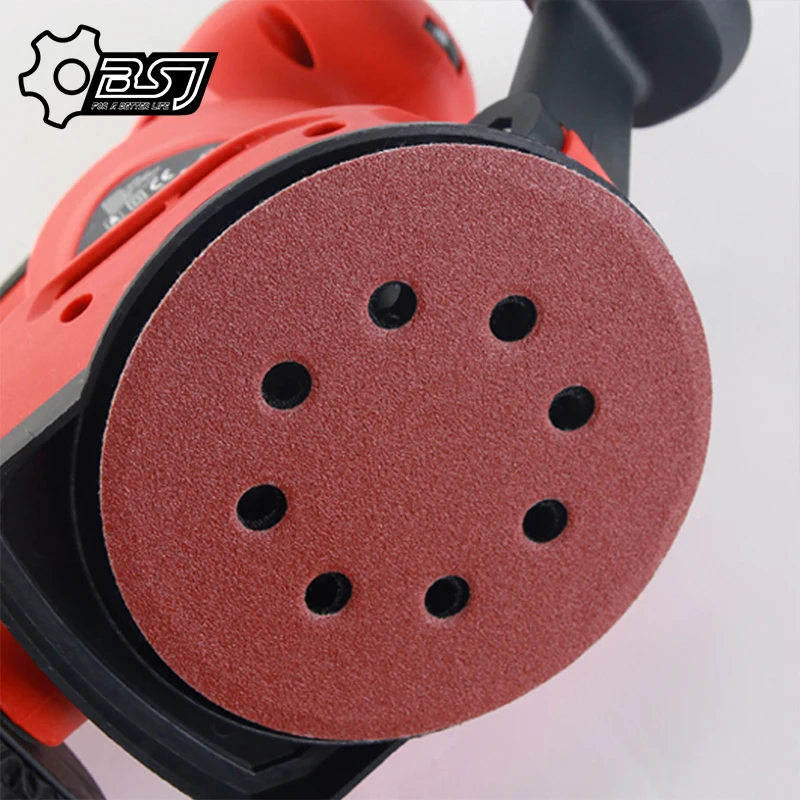 10 шт. 125 мм Песочная бумага круглая форма шлифовальные диски Крюк Петля