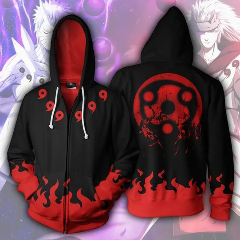 2021 Haruto Cosplay Hoodies Jacket Men 3D Hoodie Akatsuki Coat Uchiha Itach Costume Kakashi Anime Sweatshirts Drop Ship | Тематическая
