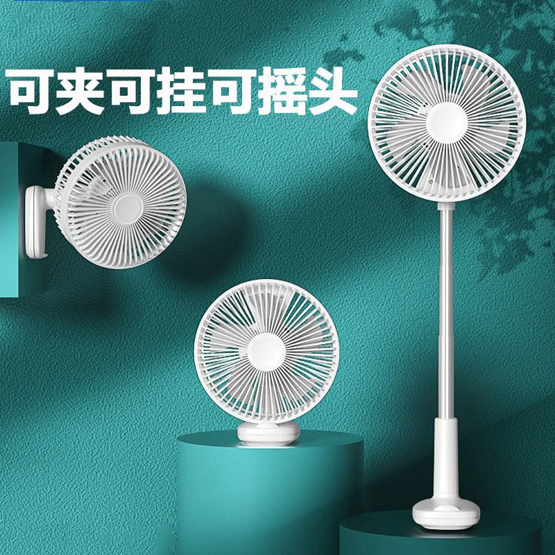 저렴한 새로운 F8 데스크탑 클립 선풍기 휴대용 접이식 선풍기 야외 유모차 USB 소형 선풍기 흔들리는 머리 미니 핸드 헬드 선풍기 미니 선풍기, 휴대용 선풍기