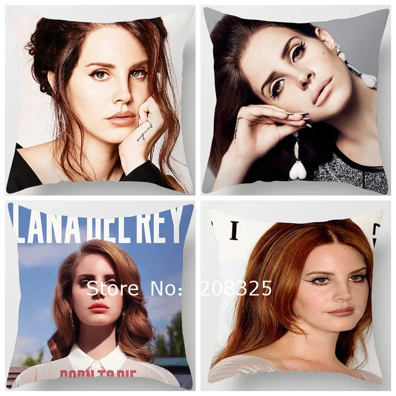 

ZENGA Lana Del Rey, наволочка для подушки, Женская наволочка для подушки, декоративные подушки для дивана, чехол для подушки